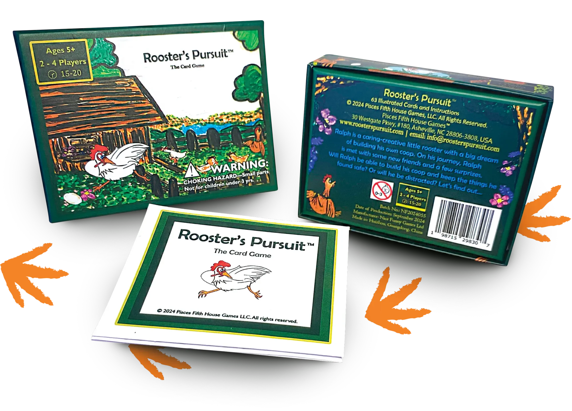 Rooster's Pursuit with Free Bag